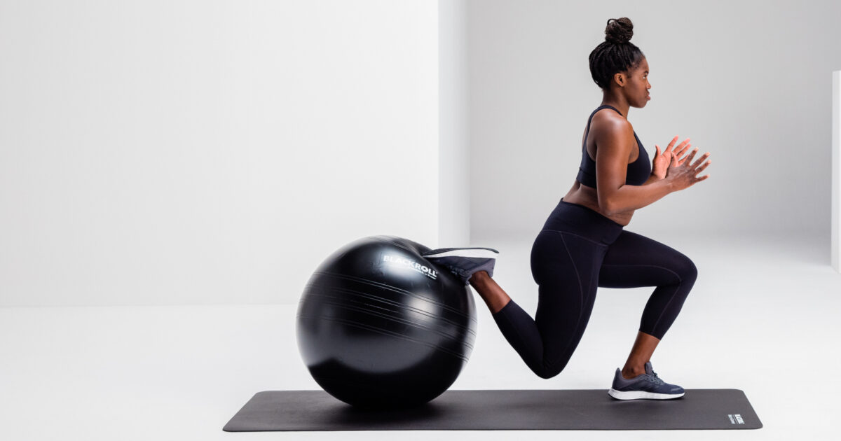 Exercises with the gym ball