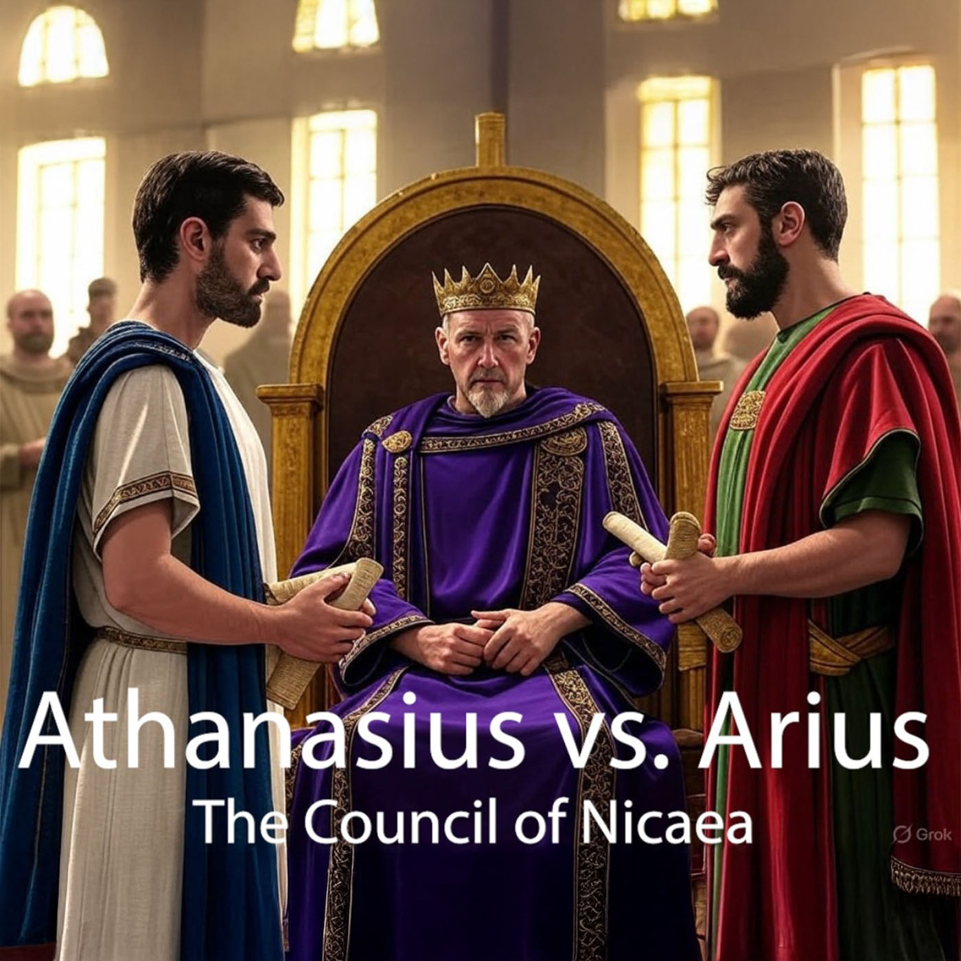 The Council of Nicaea: Athanasius vs Arius episode artwork