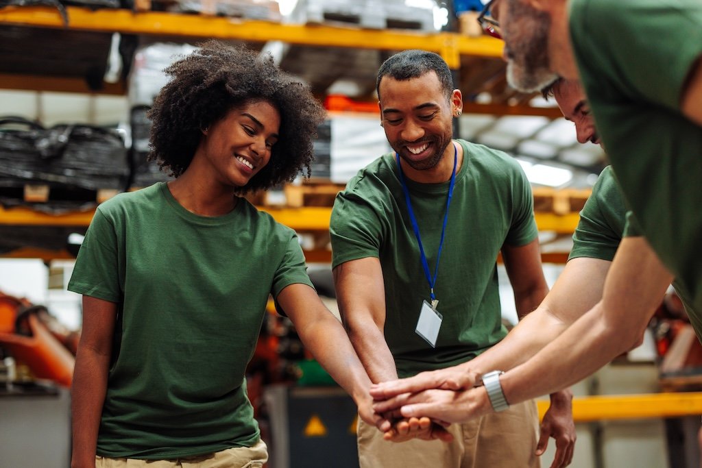 Positive Work Culture Light Industrial Workers