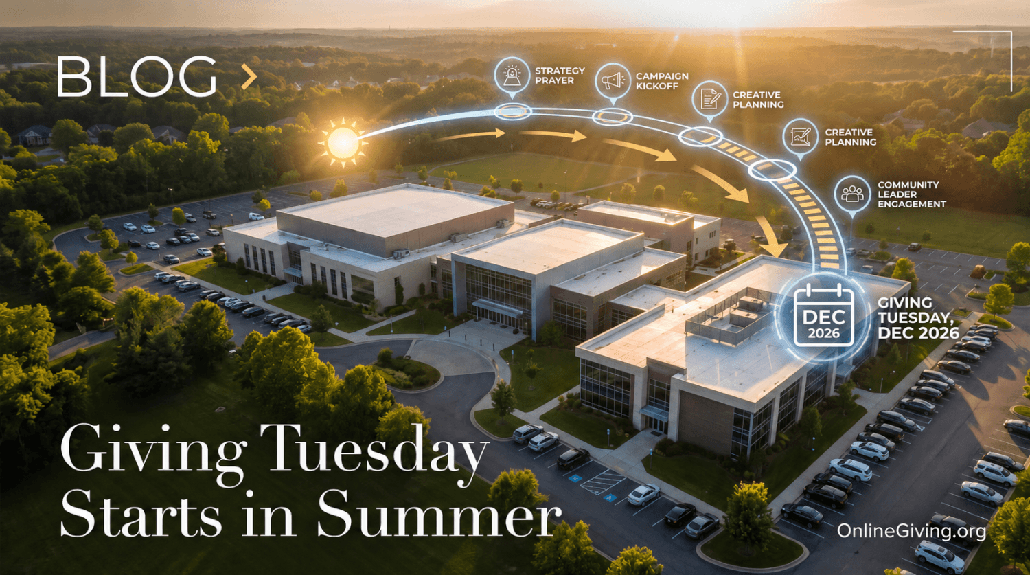 Giving Tuesday Starts in Summer: A Church Planning Guide for Maximum Impact
