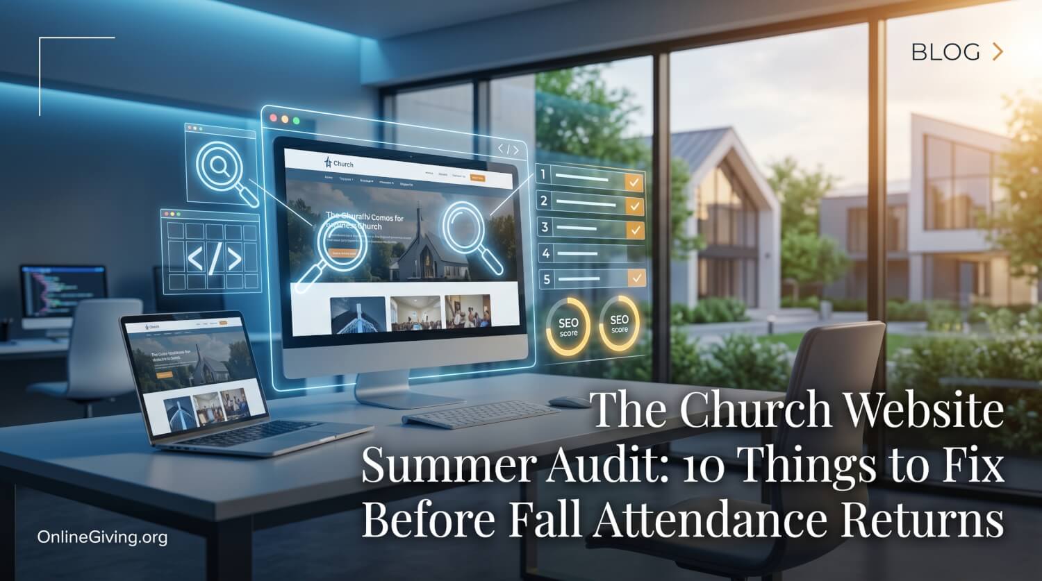 The Church Website Summer Audit: 10 Things to Fix Before Fall Attendance Returns