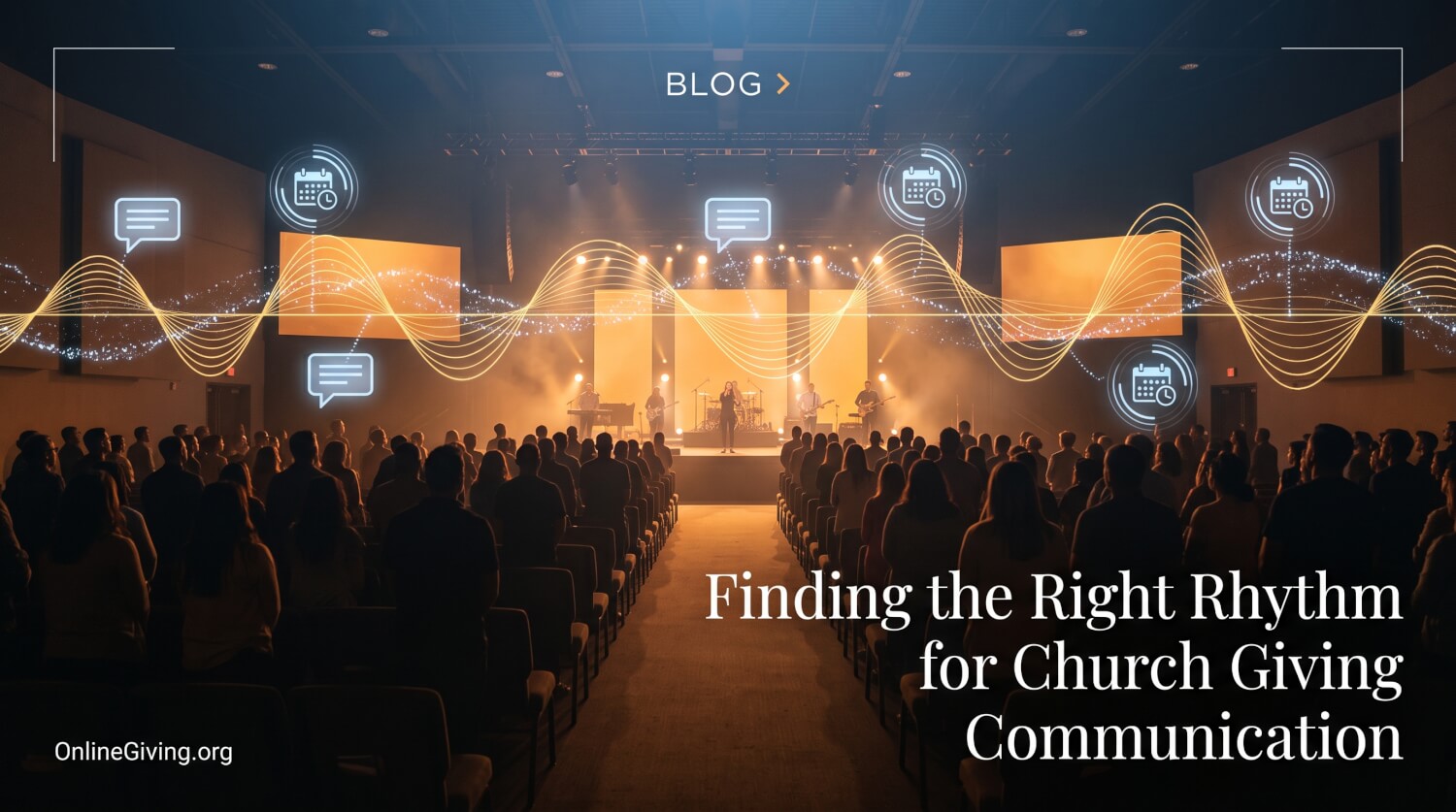 Finding the Right Rhythm for Church Giving Communication