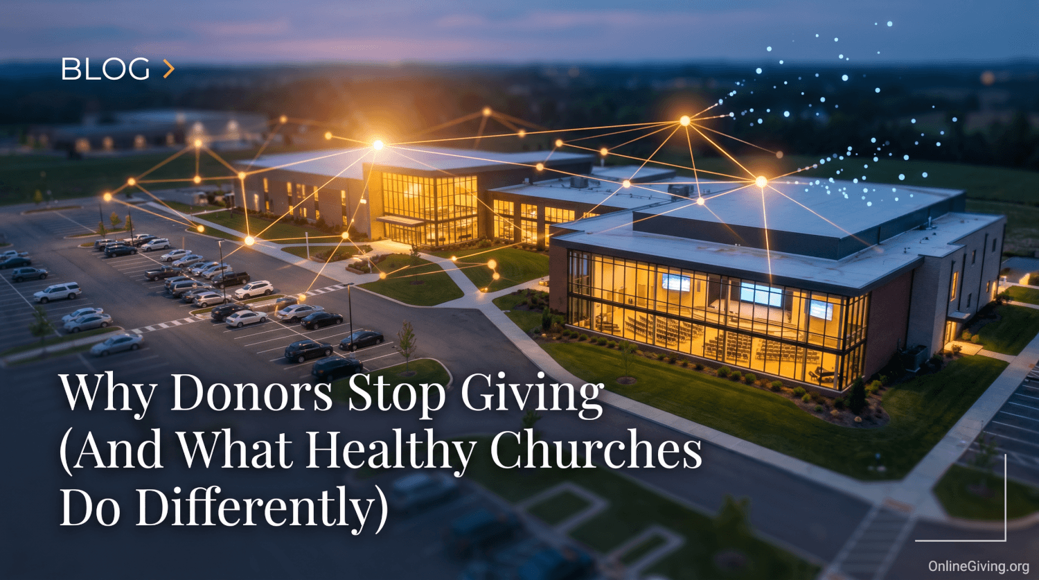 Why Donors Stop Giving (And What Healthy Churches Do Differently)