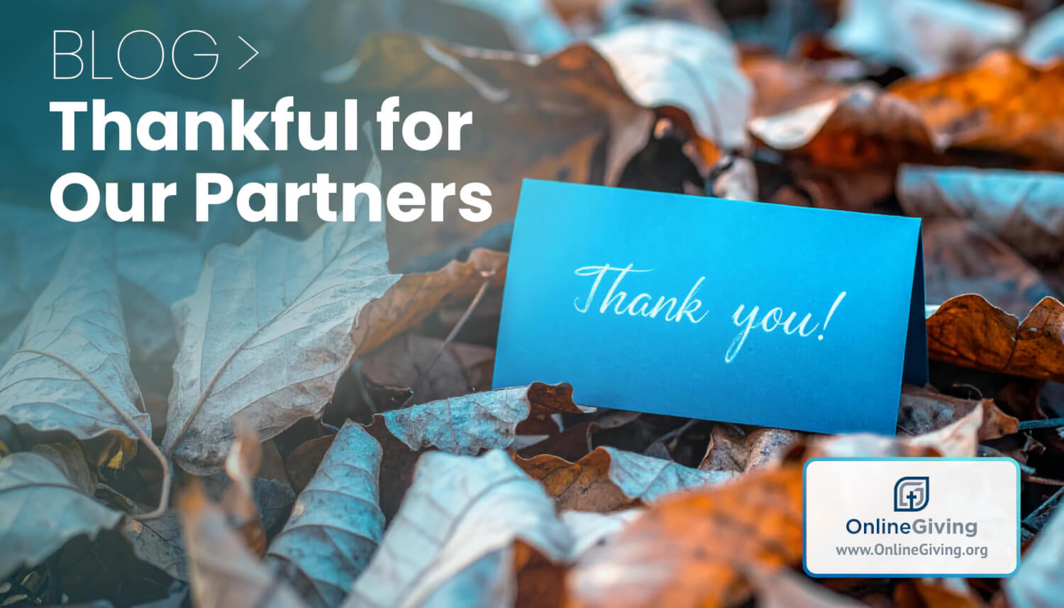 Thankful for Our Partners: A Thanksgiving Message from OnlineGiving.org