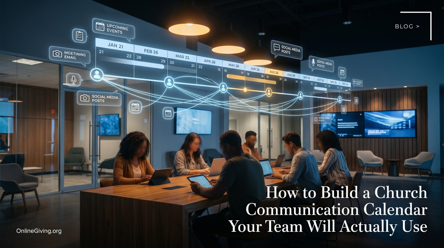 How to Build a Church Communication Calendar Your Team Will Actually Use