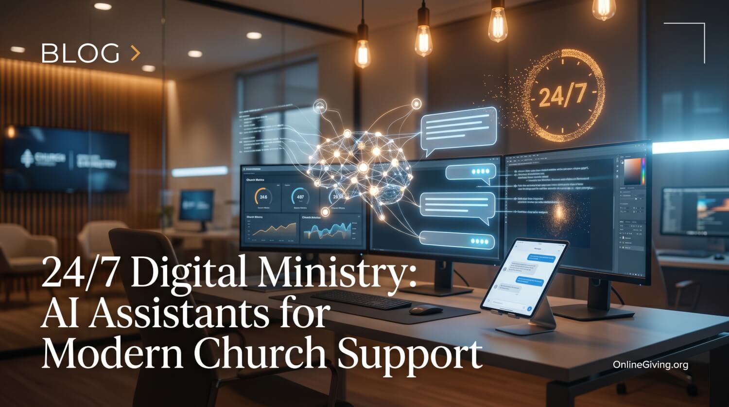 24/7 Digital Ministry: AI Assistants for Modern Church Support