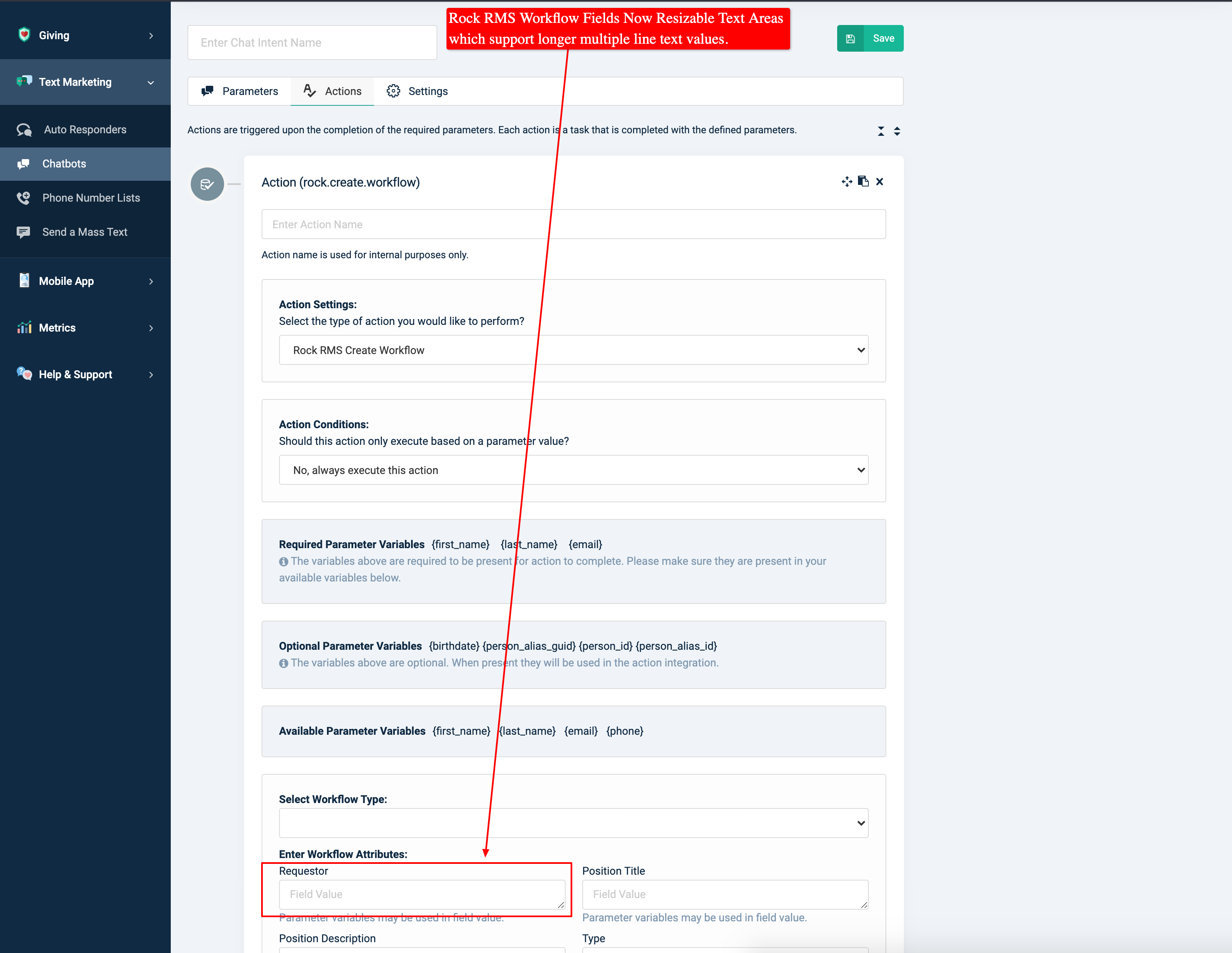 Feature Updates 11/19/2020