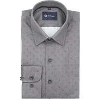 Suitable Overhemd Paisley Antraciet