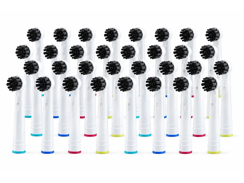 32 Fedec opzetborstels Voor Oral-b - Charcoal opzetborstels
