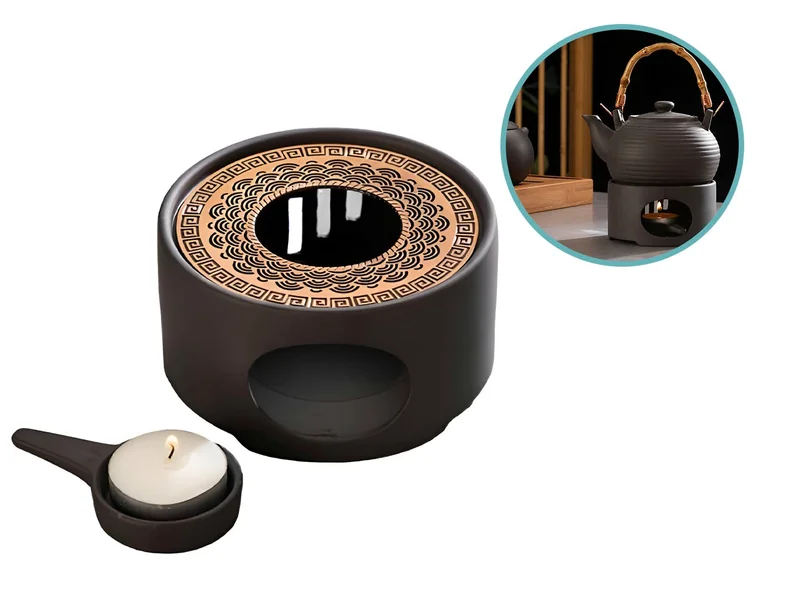 XEMM Rechaud - Warmhoudplaatje Theepot - Zwart - Ã¸14.5cm