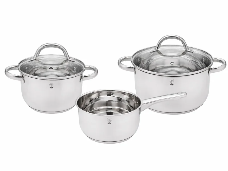 Gustav Voss Valencia Pannenset 5-Delig - Inductie - RVS