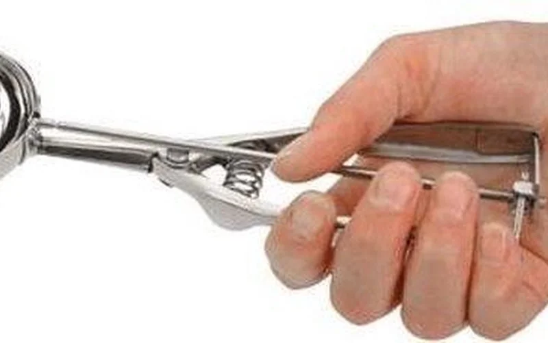 IJsschep ijsbollepel RVS Ã5 cm