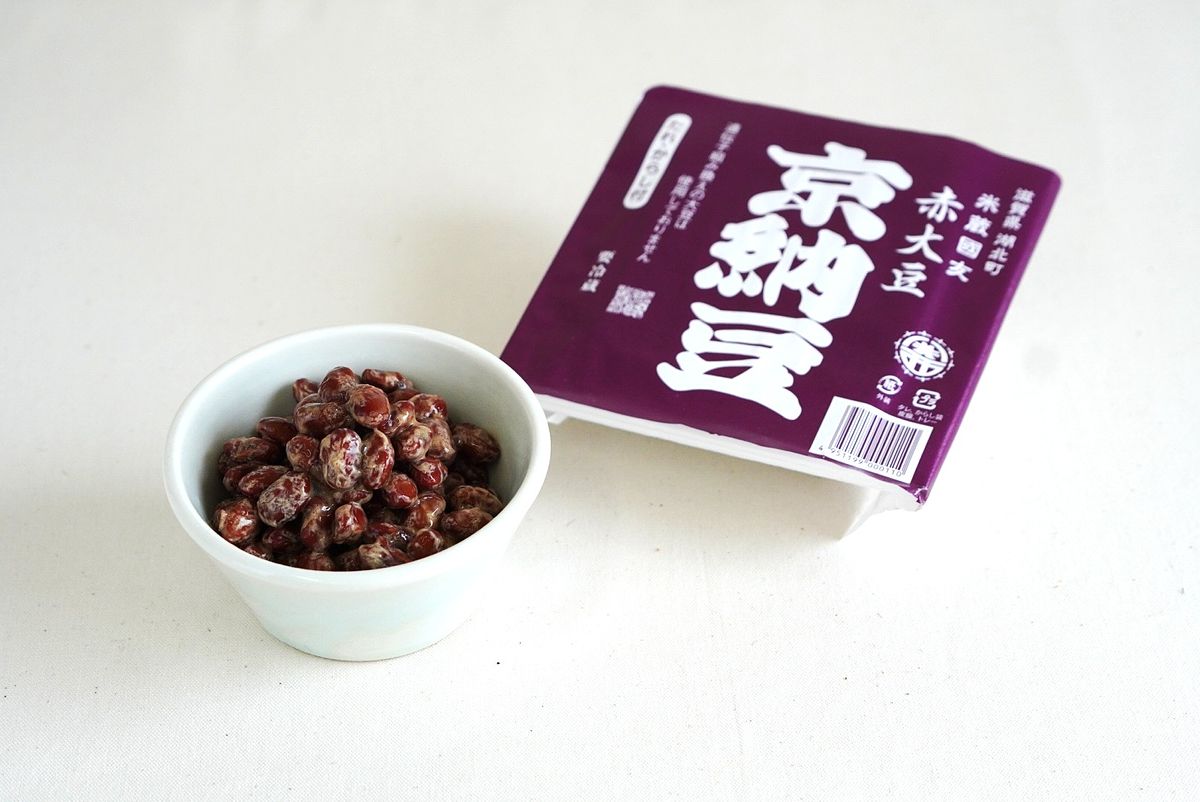 京納豆(赤大豆)80g １コ