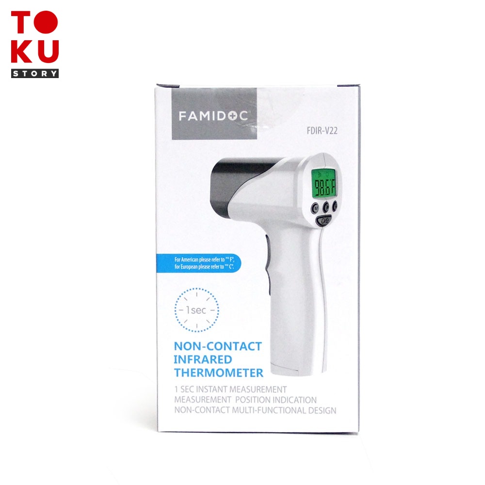 Famidoc Thermometer Thermometer Infrared Forehead Gun Toku Story