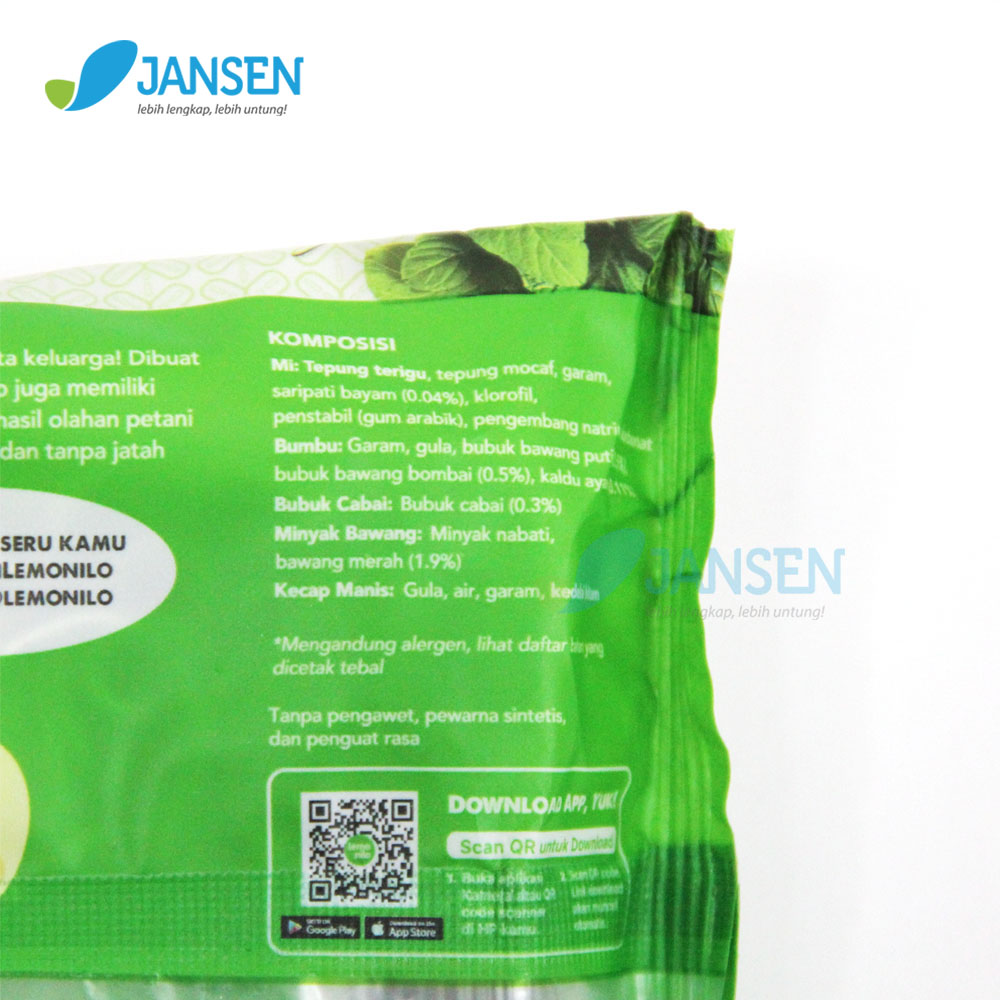 Lemonilo Mie Instan - Mie Sehat Rasa Mie Goreng 80g - Image 3