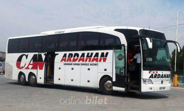 can ardahan turizm otobus bileti