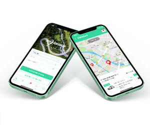 Teste die neue Movacar App zwei Handy's mit Movacar App