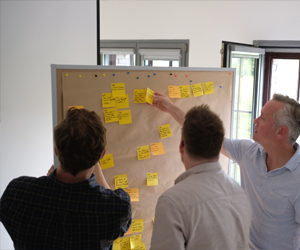 Google Design Sprint mit INNOQ Whiteboard google design sprint