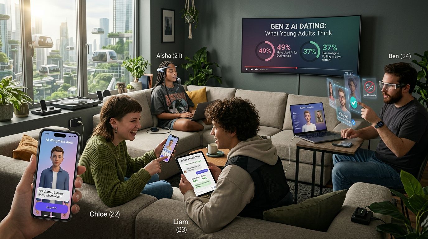 Gen Z and AI Dating: How Young Adults View Artificial Relationships