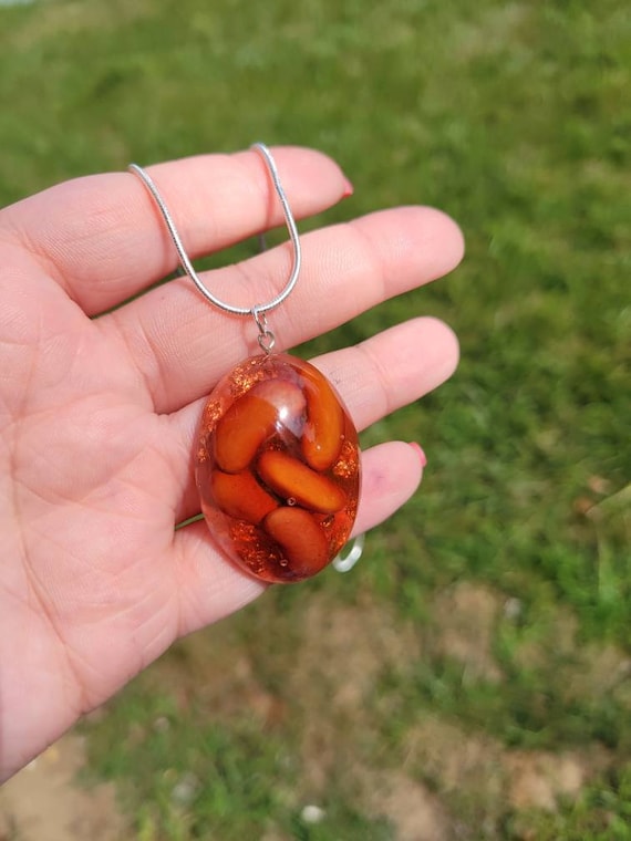 Baked Bean Necklace | Etsy