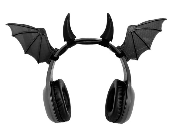 Bat Wings + Horns for Headphones