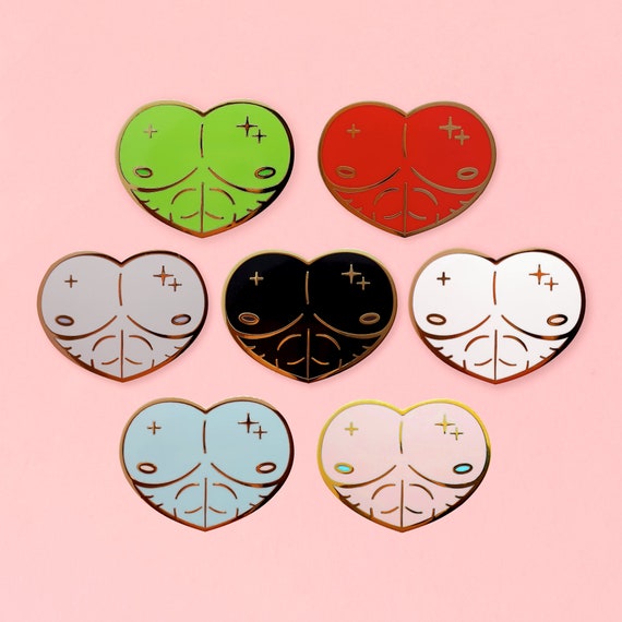 Himbo Fantasy Enamel Pins Gold | Etsy