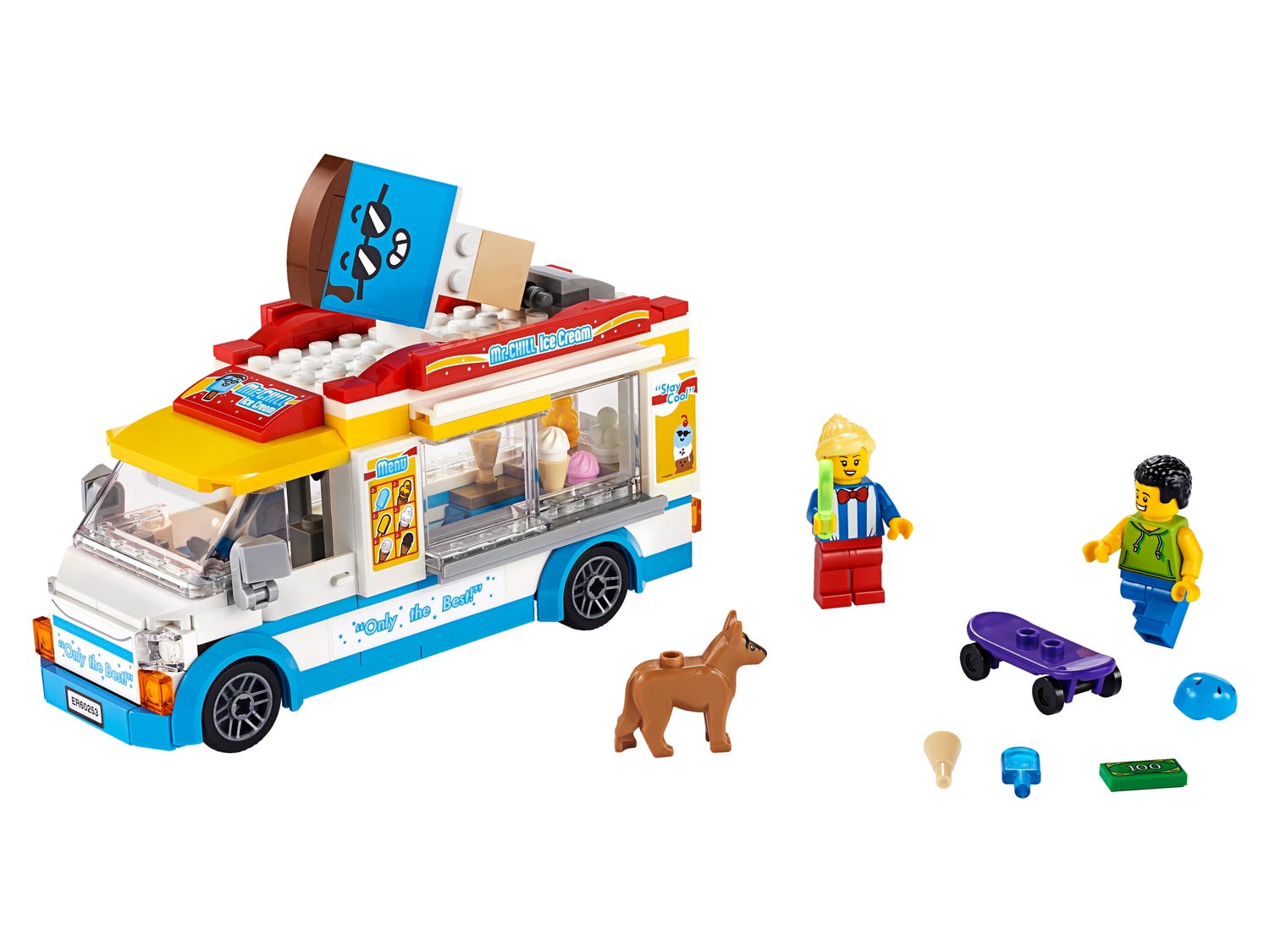 Ice-Cream Truck 60253 | City | Buy online at the Official LEGO® Shop US 
