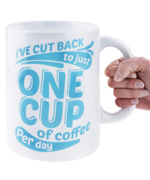 Gigantic Coffee Mug: Half gallon humorous mug
