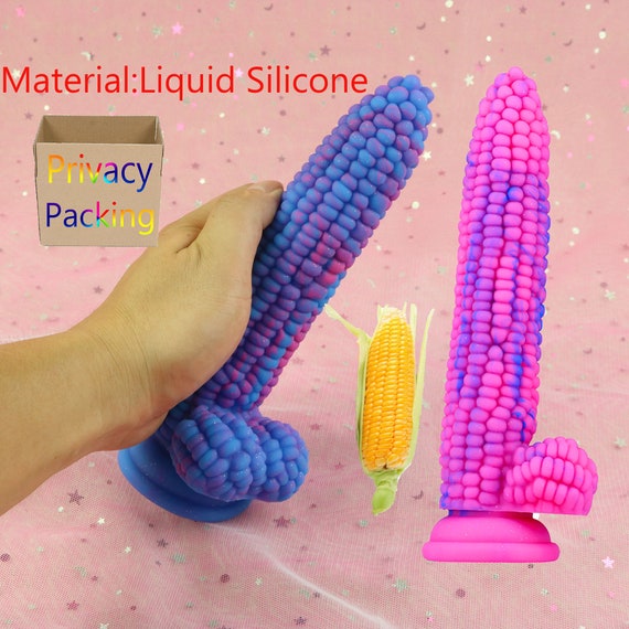 8'' Corn Cob Dildoparticle Surface Vagina Stimulate | Etsy