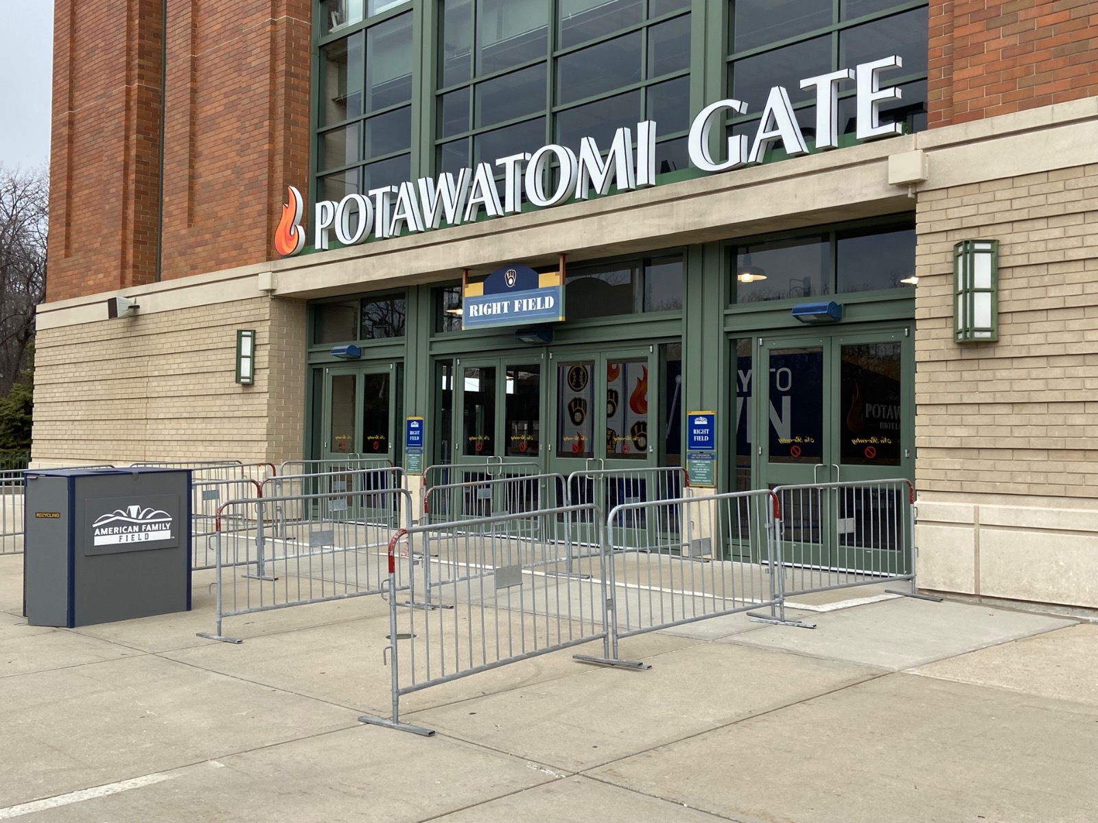 Potawatomi Gate at AmFam Field