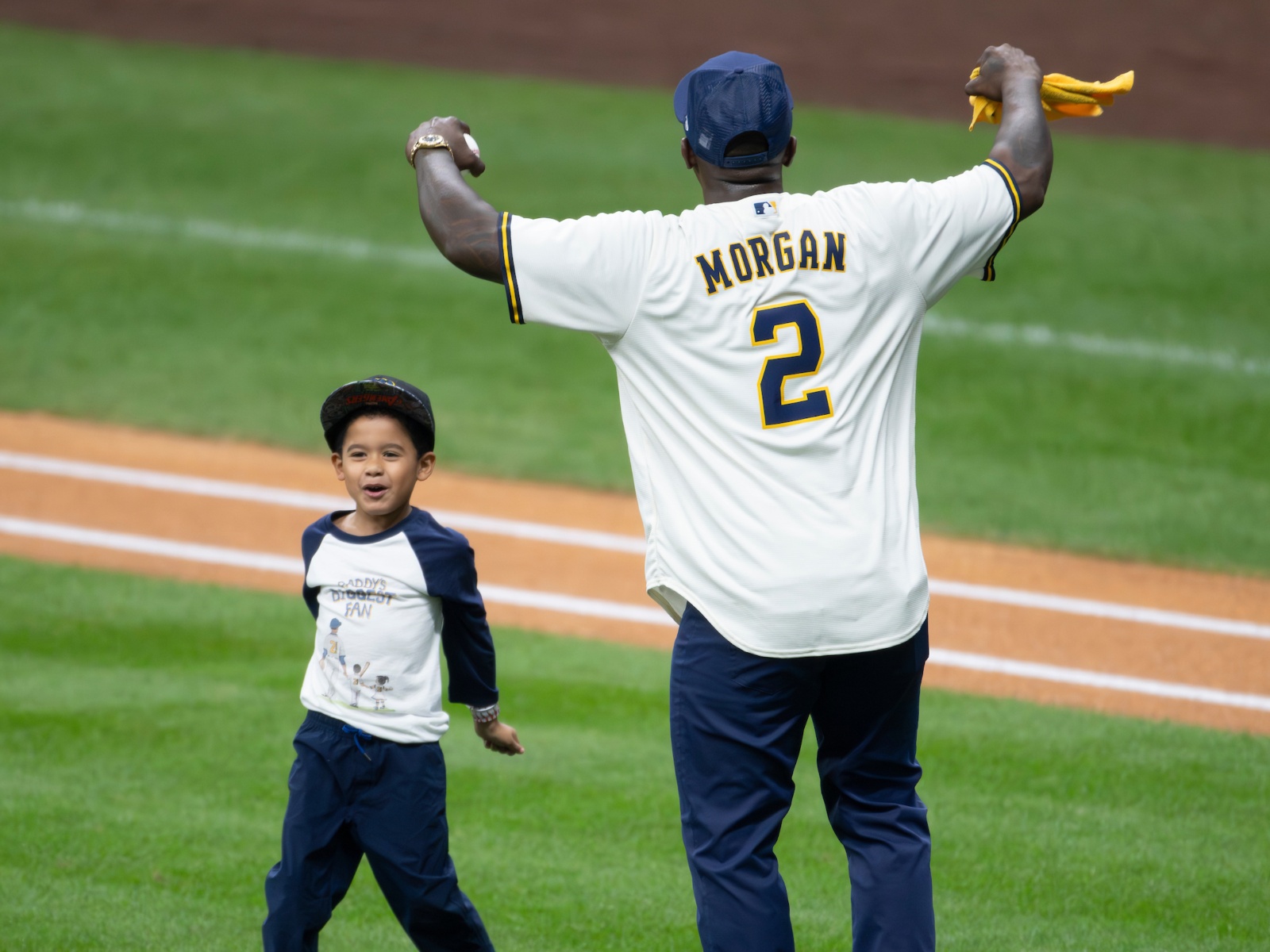 Nyjer Morgan to throw out first pitch in Game 2 of Wild Card series