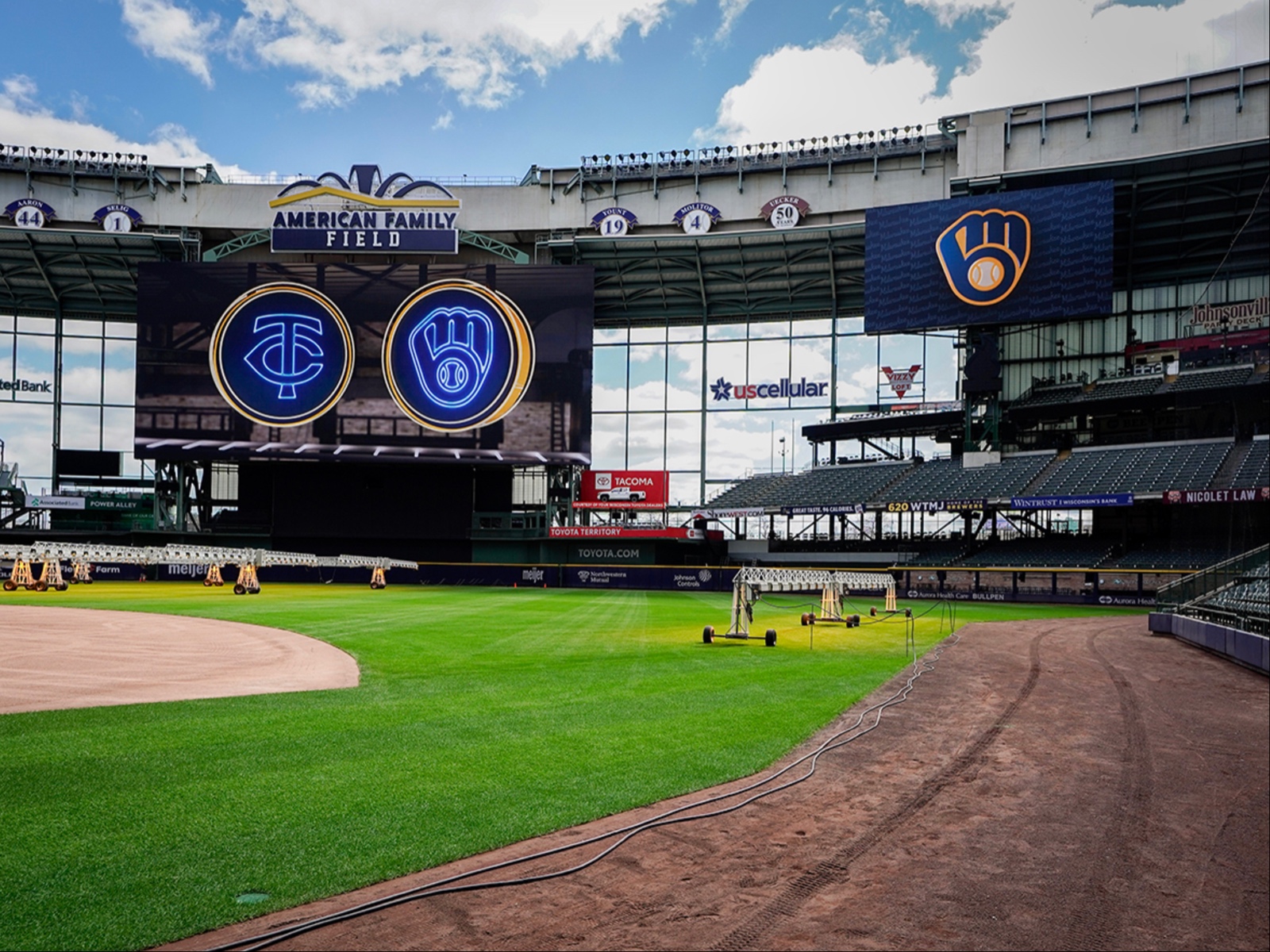 Brewers scoreboard