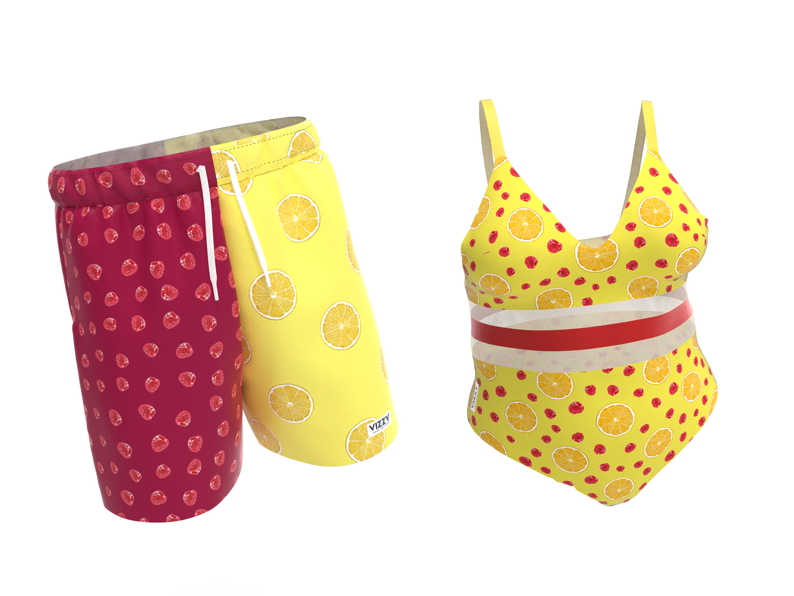 Vizzy Raspberry Lemonade swimwear