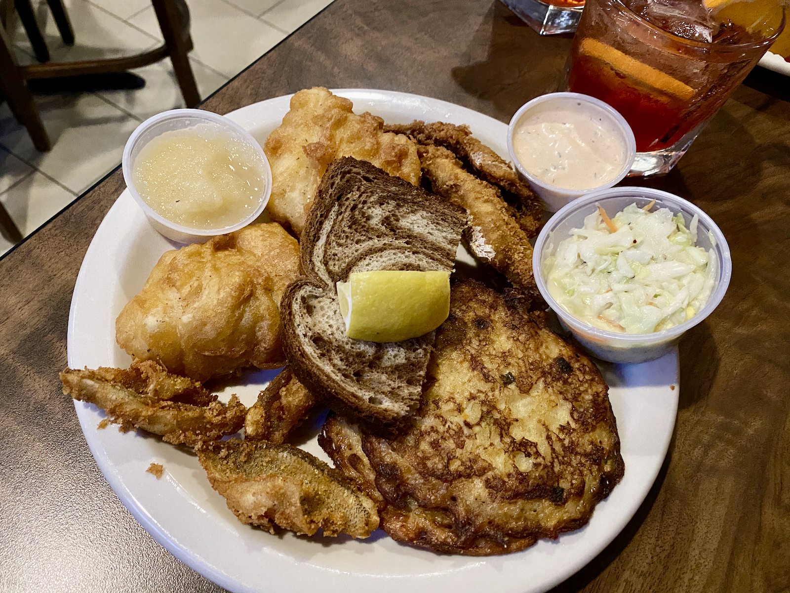 Fish fry at Brewtown Eatery