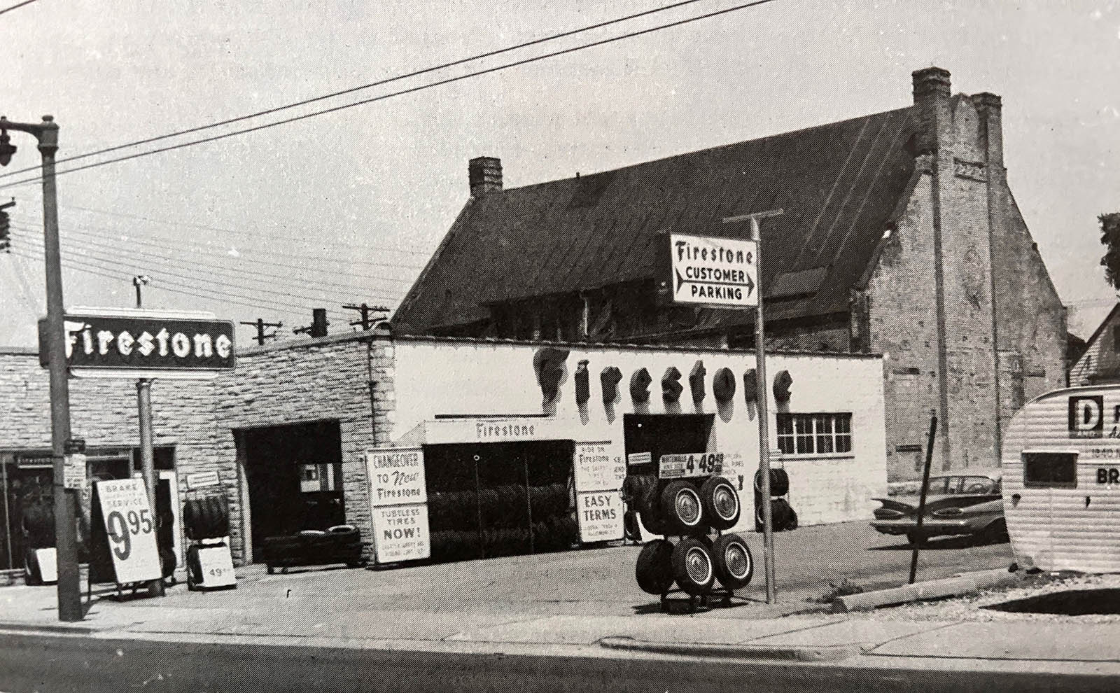 gas station