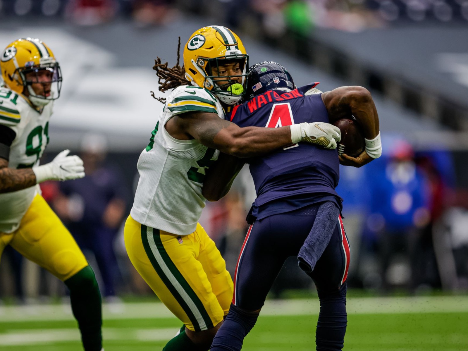 Davante Adams' career-day leads Packers to 35-20 win over the Texans