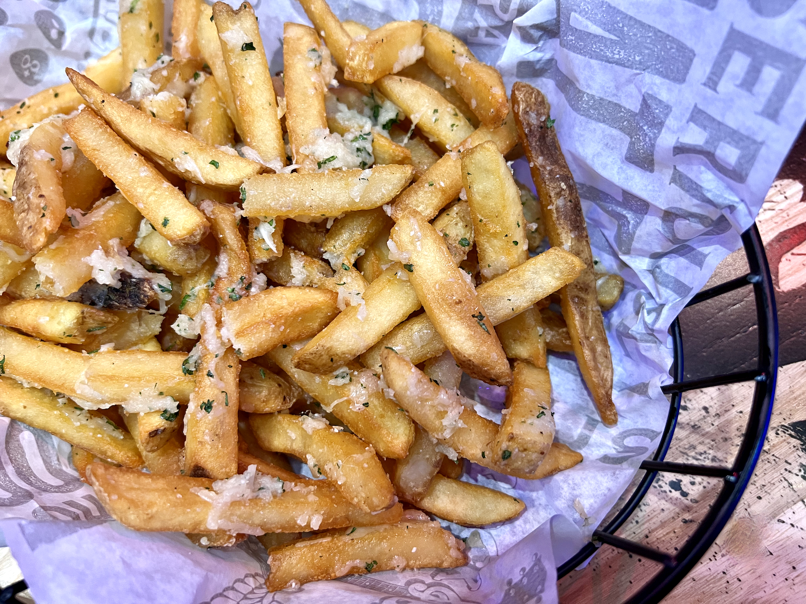 Garlic Parm Fries