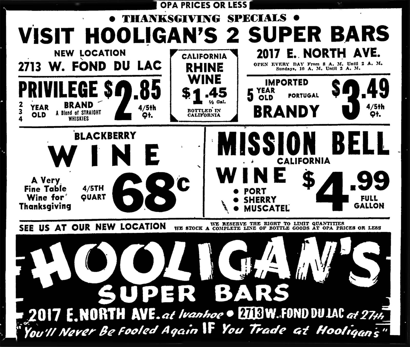 Hooligan's