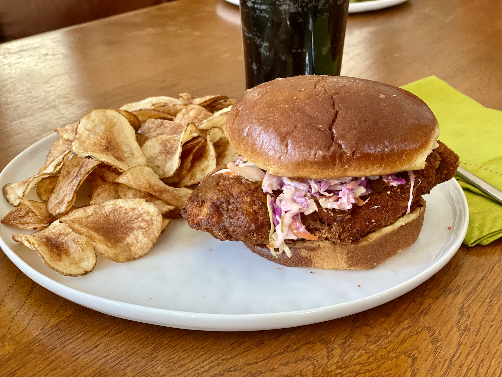 O'Lydia's Nashville hot chicken sandwich