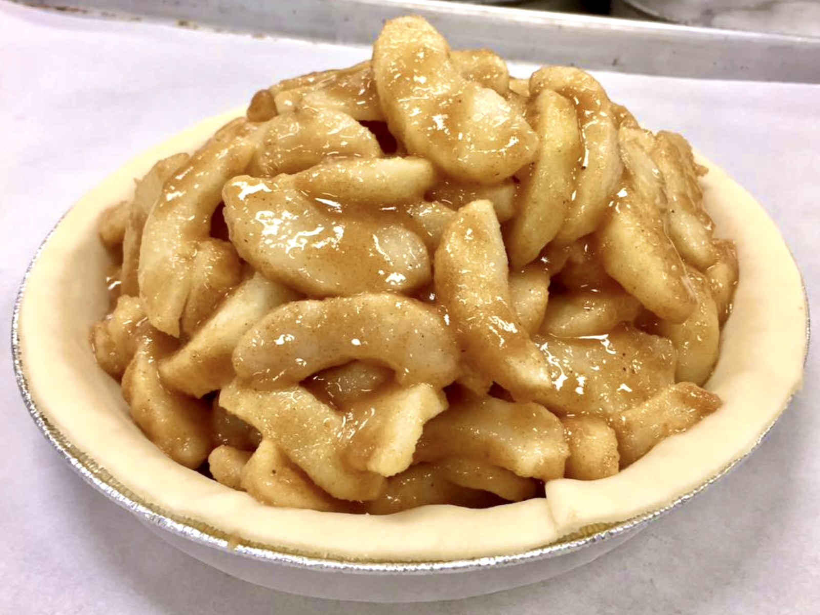 Aggie's Apple Pie ready to be baked (Photo: Aggie's)