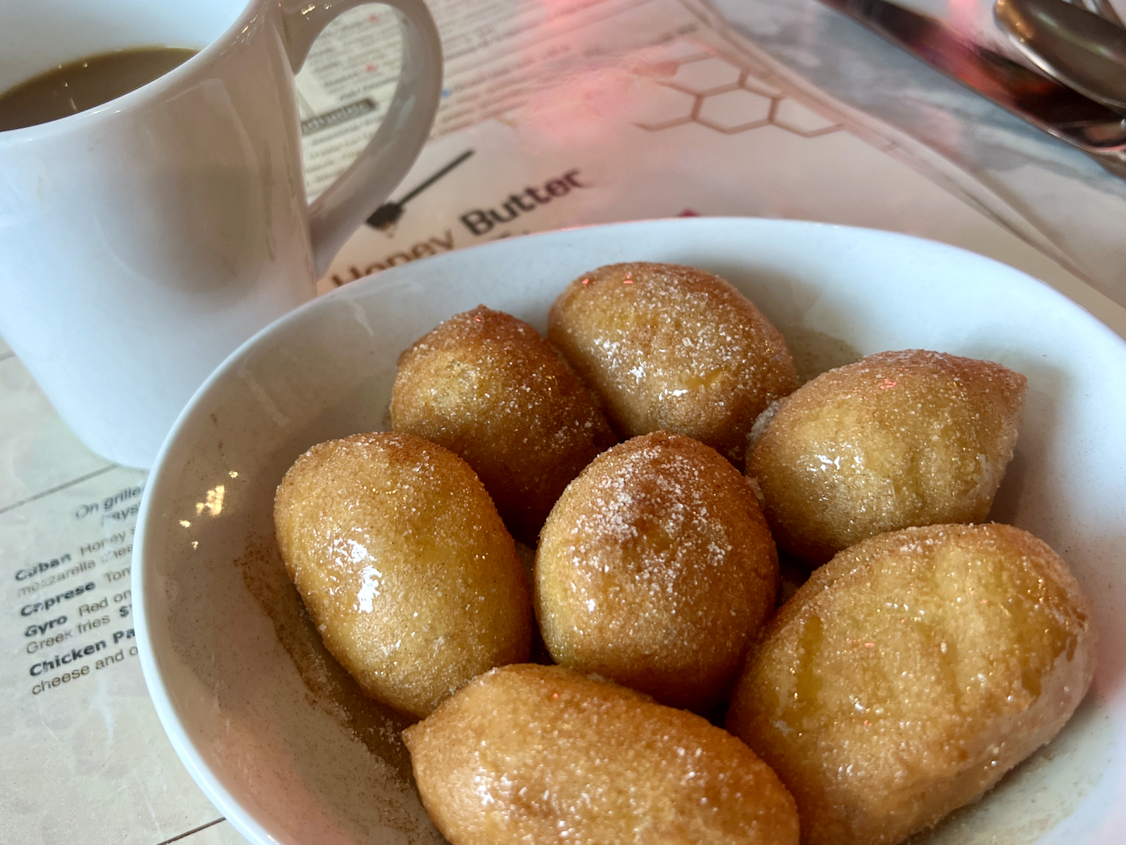 Honey Butter Cafe loukoumades