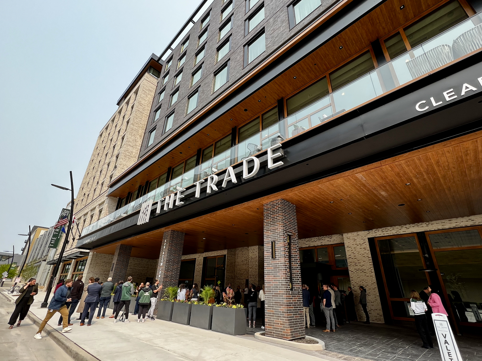 The Trade Hotel, view from Juneau Avenue