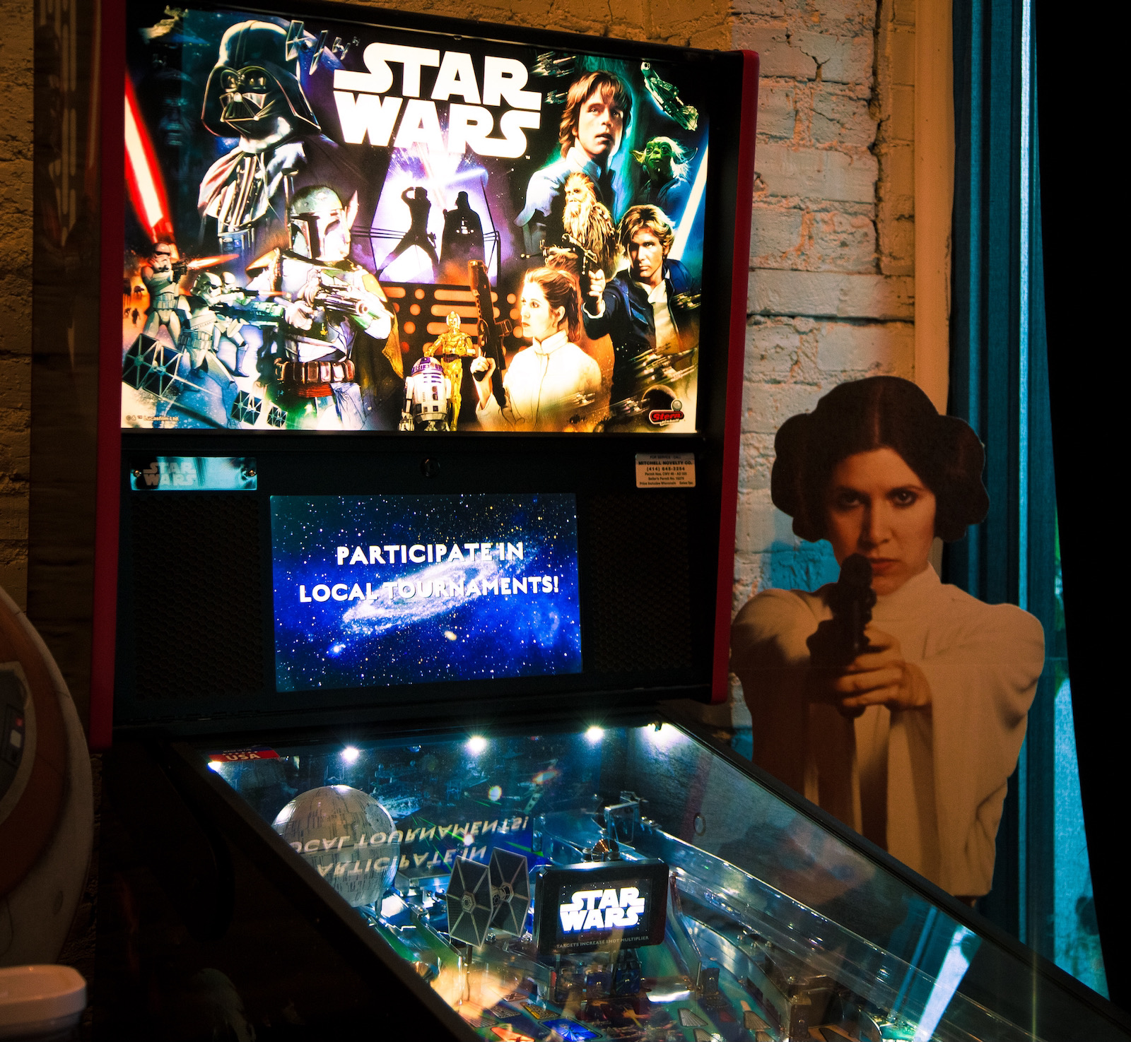 Star Wars pinball machine