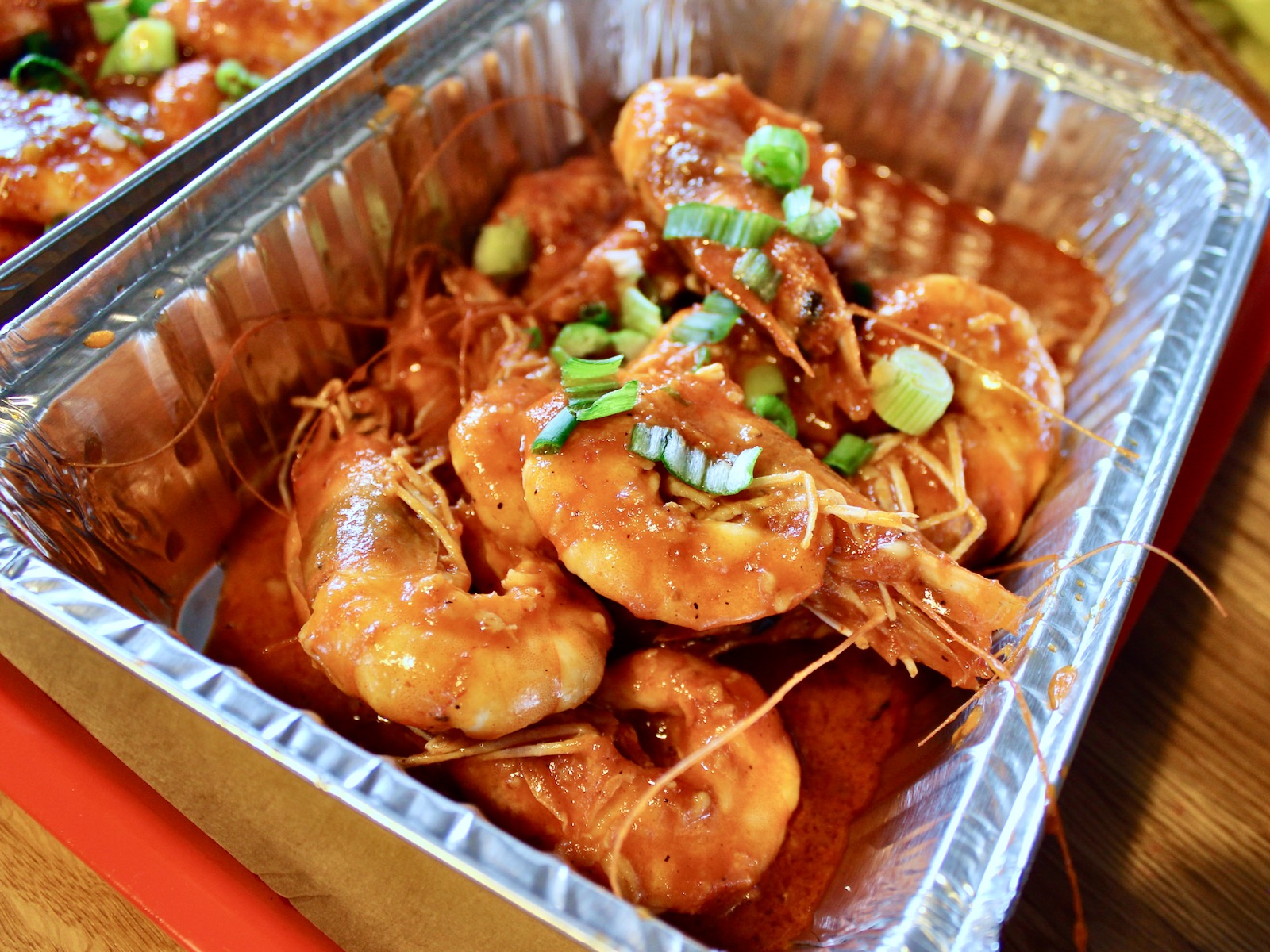 Hickory butter shrimp