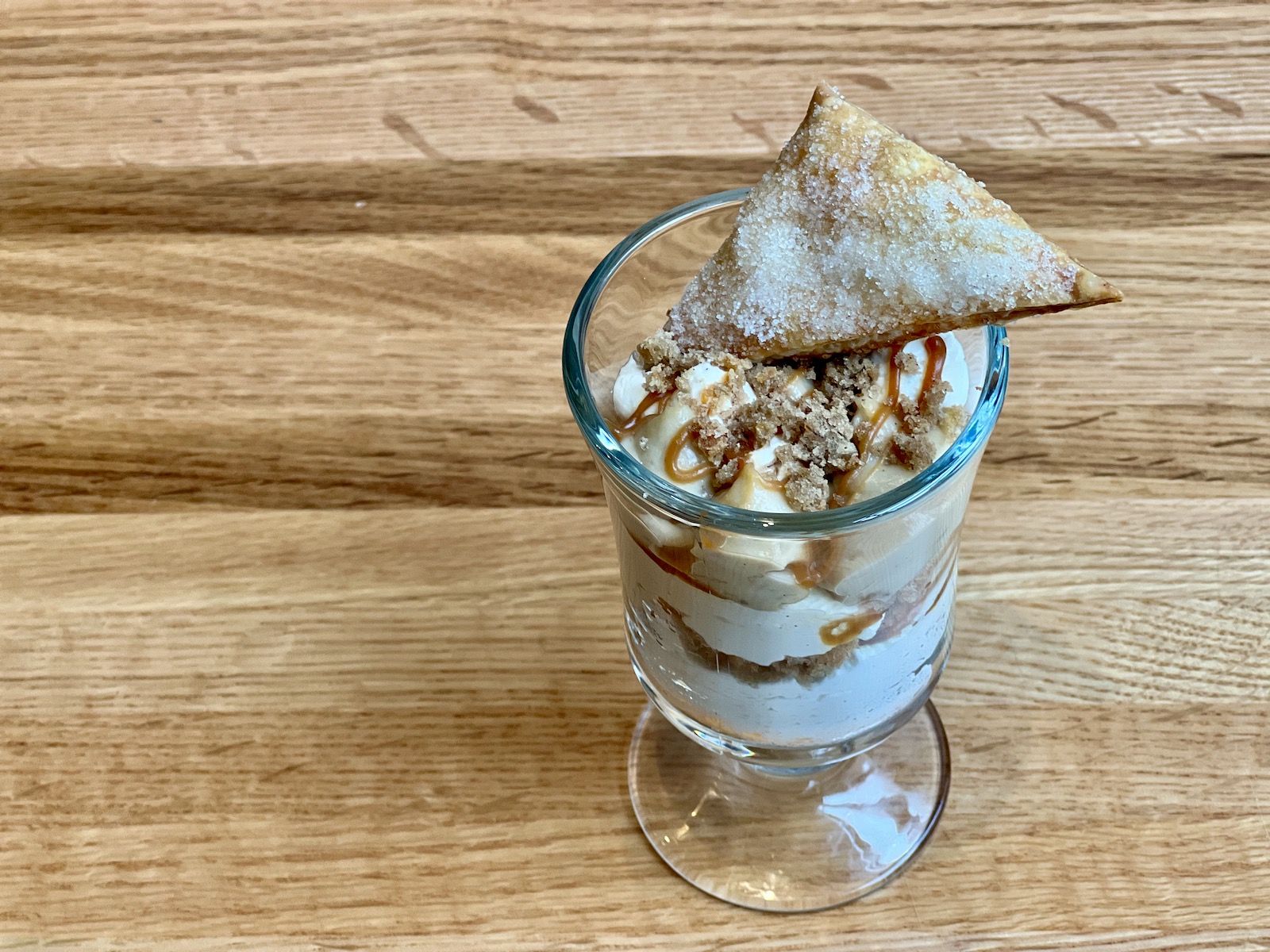 Banana cream pie parfait