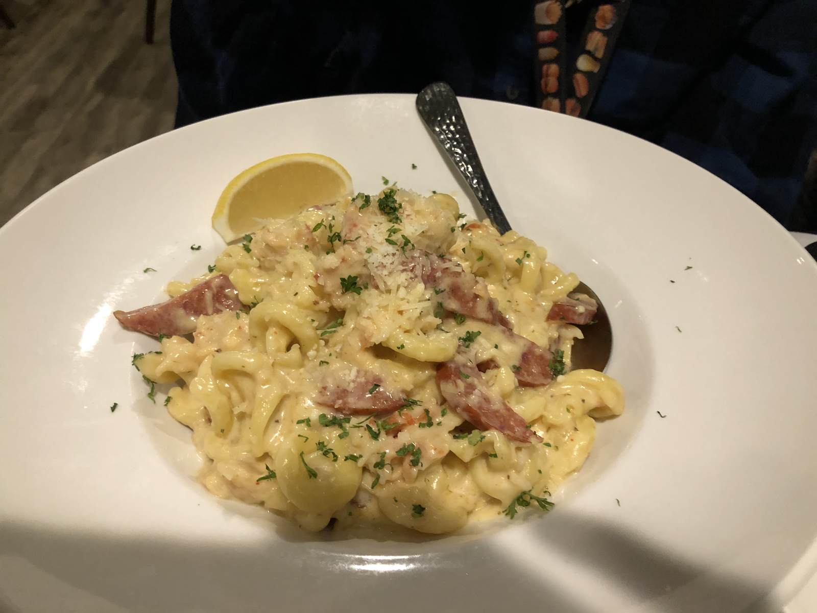 Lobster macaroni and cheese