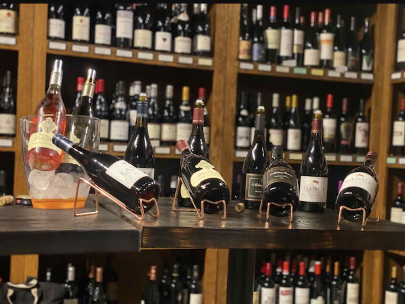 Wine bottles