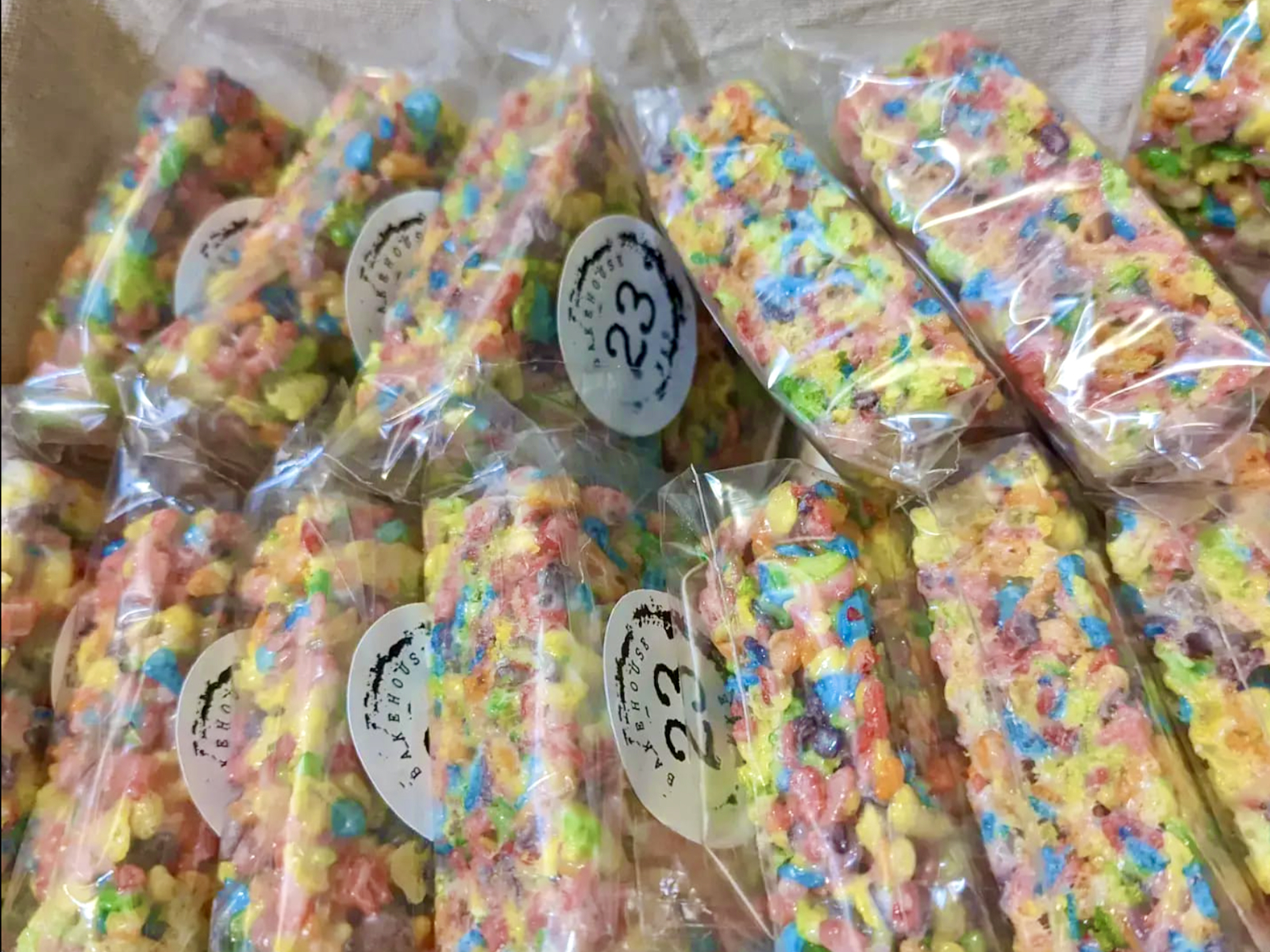 Fruity Pebbles treats