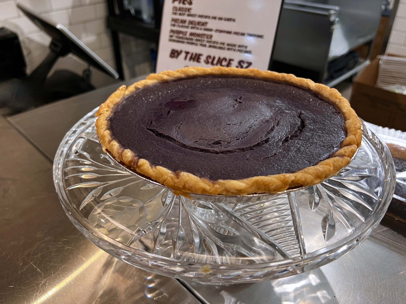 Purple Monster pie