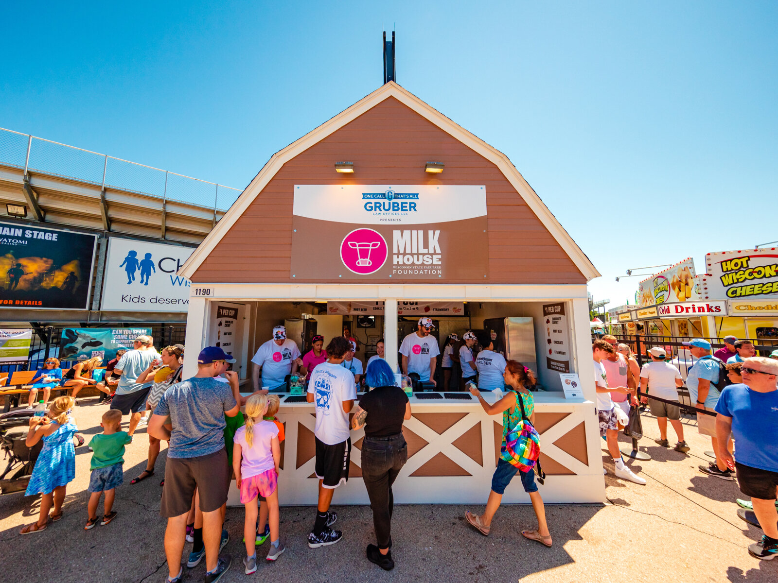 Milk House at the Wisconsin State Fair